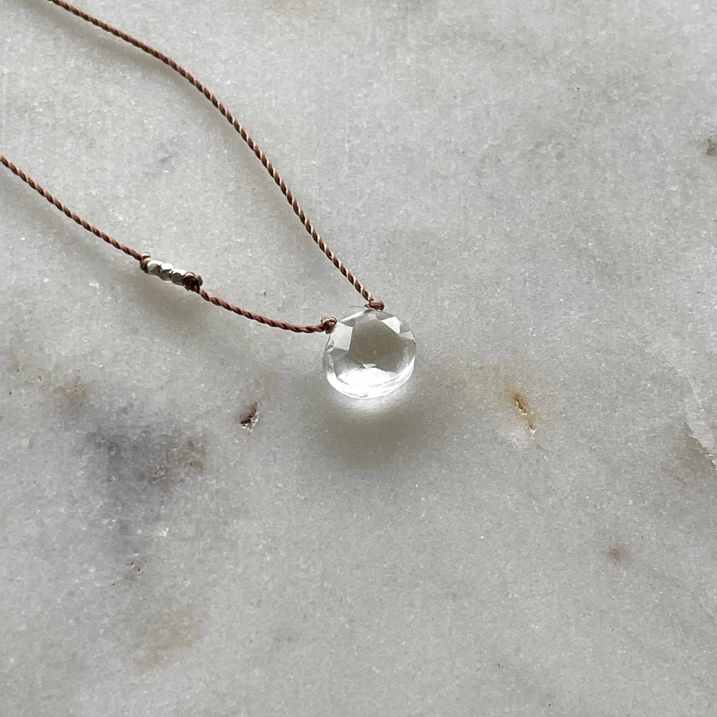 Clear Quartz Necklace- Healing