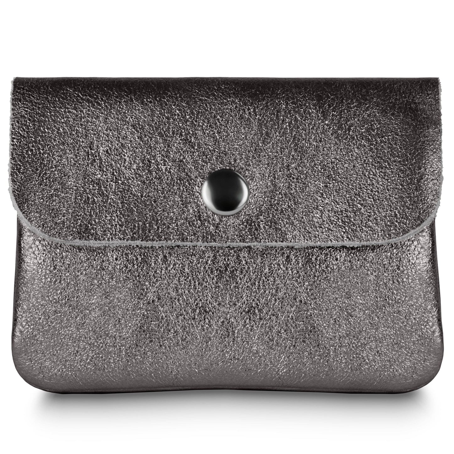 Italian Genuine Metallic Suede Wallet 000350