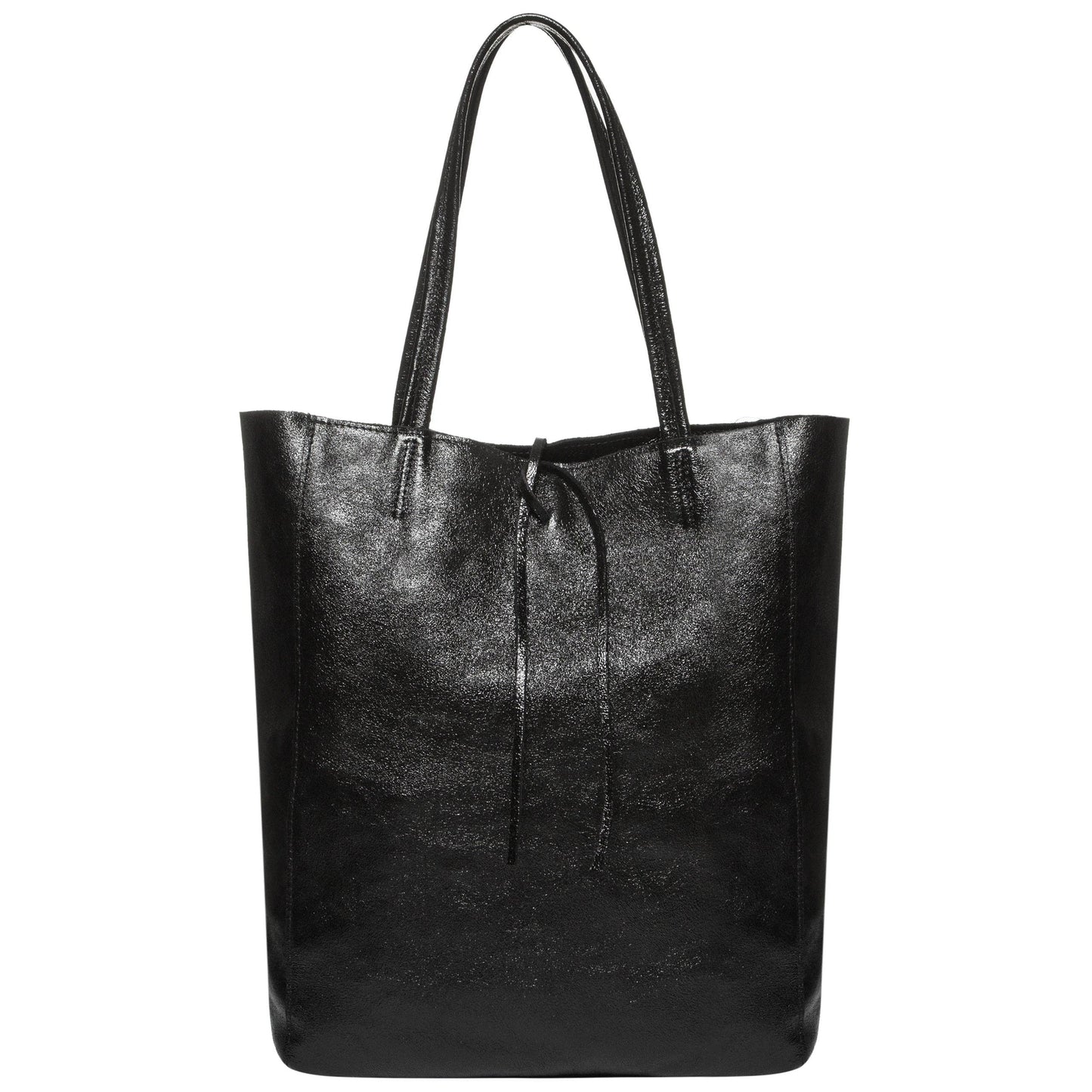 Italian Genuine Metallic Suede Tote Bag 201718