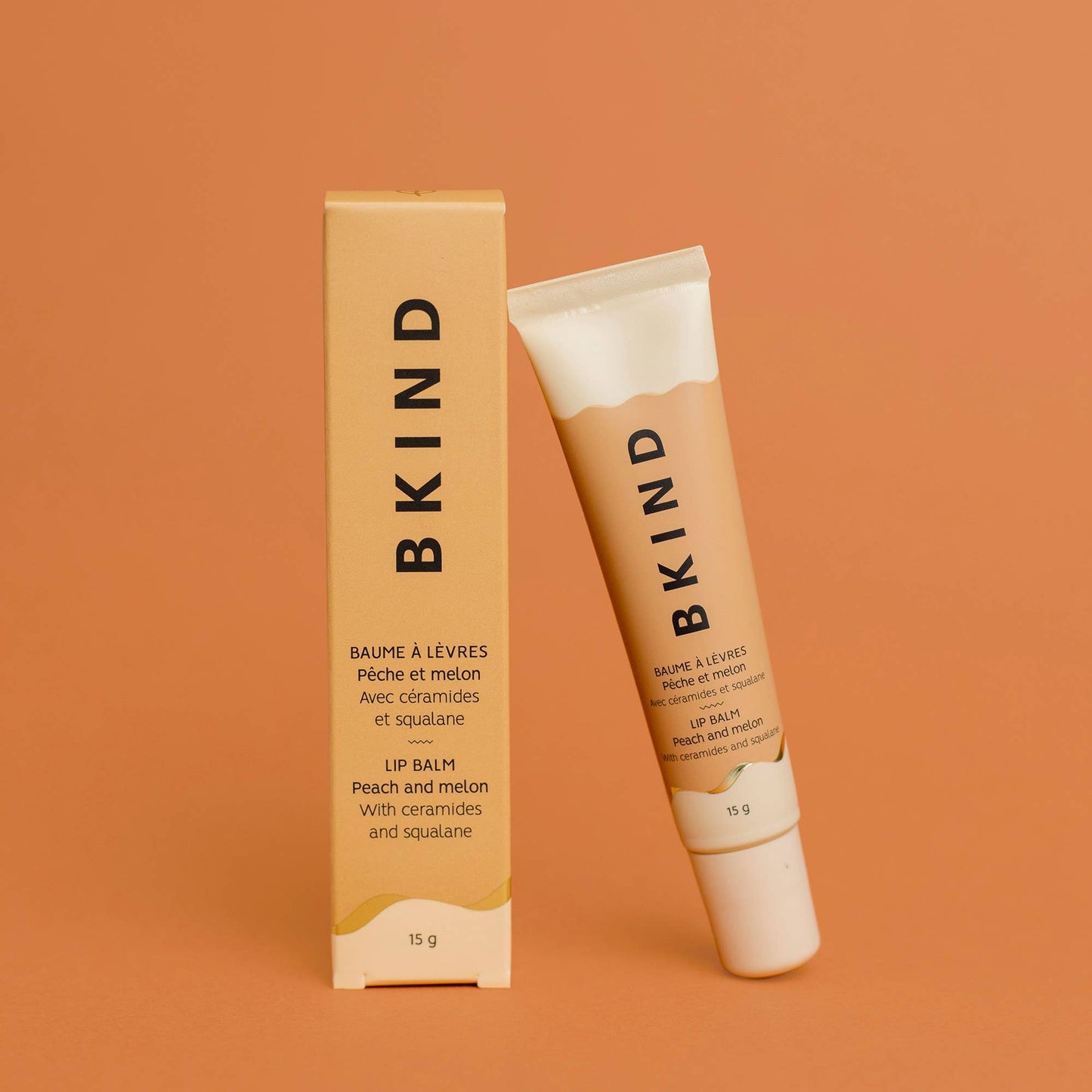 Nourishing ceramide lip balm - Peach and melon