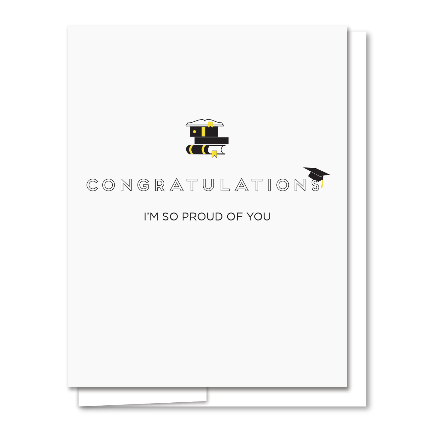 Graduation - Letterpress Graduation Card