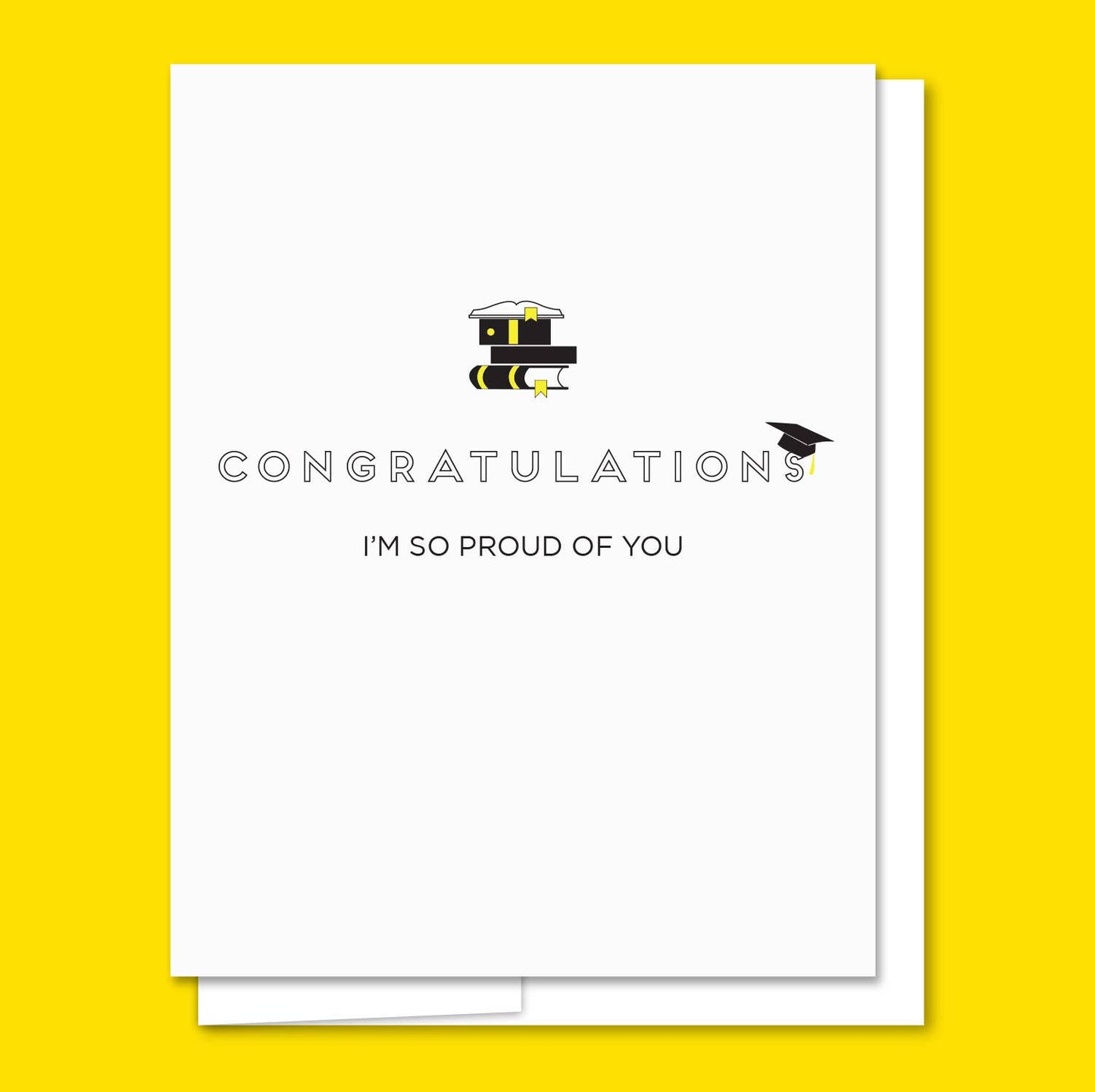 Graduation - Letterpress Graduation Card