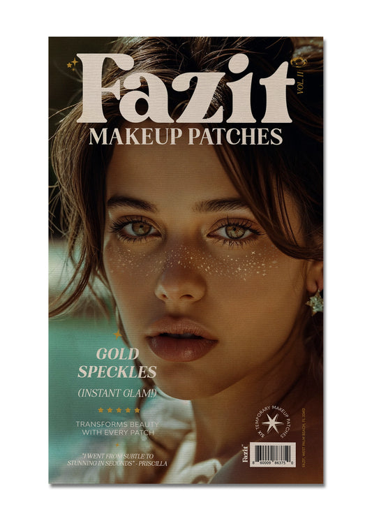 Gold Stardust Speckles Makeup Patches | 6 per pack