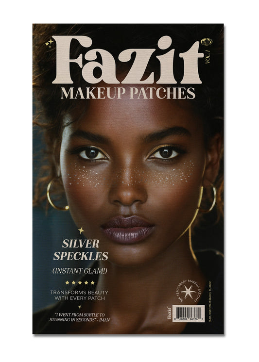 Silver Stardust Speckle Makeup Patches | 6 per pack