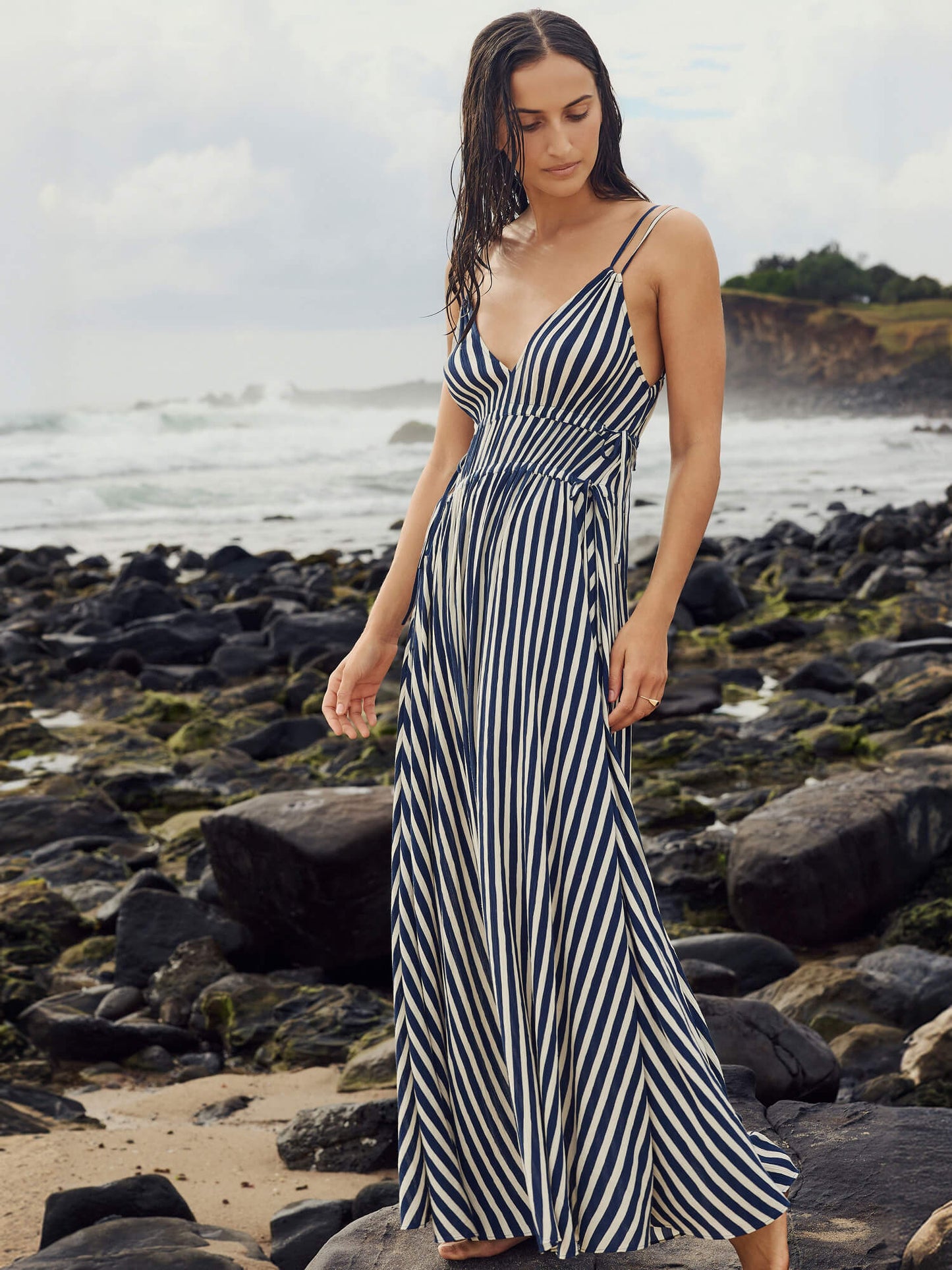 Sunbeam Dress  | Sunbeam Coastal Stripe