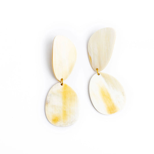 Natural Teardrop Earrings