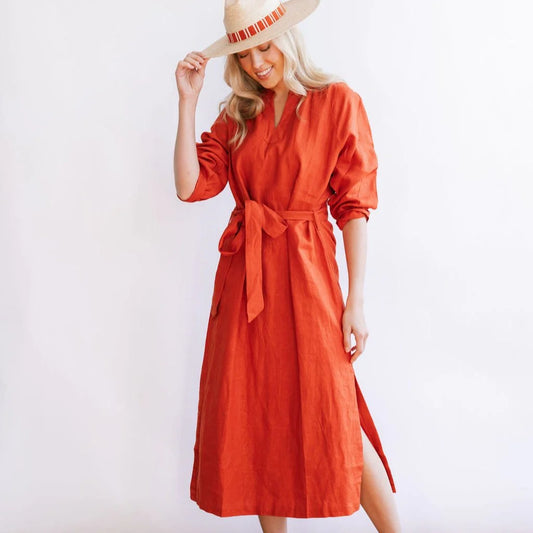 Red Tejate Dress