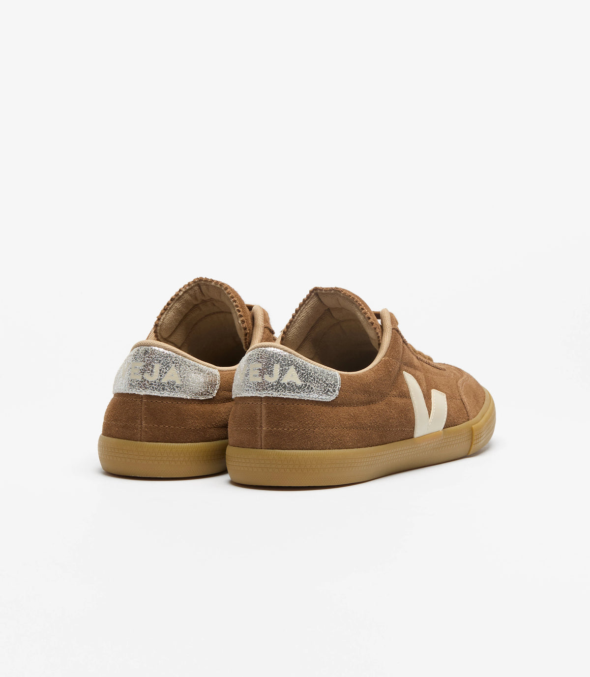 VEJA Panenka Suede Brown Pierre Silver