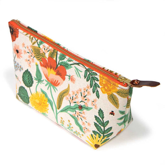 Poppy Garden Travel Clutch