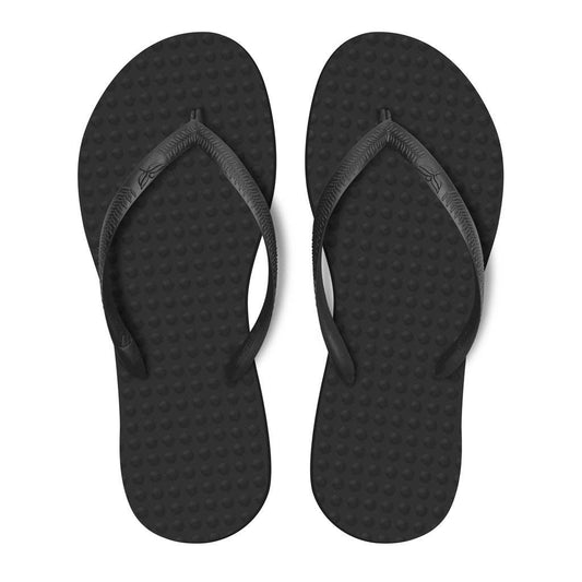 Sustainable Flip Flops Recycled | All Black