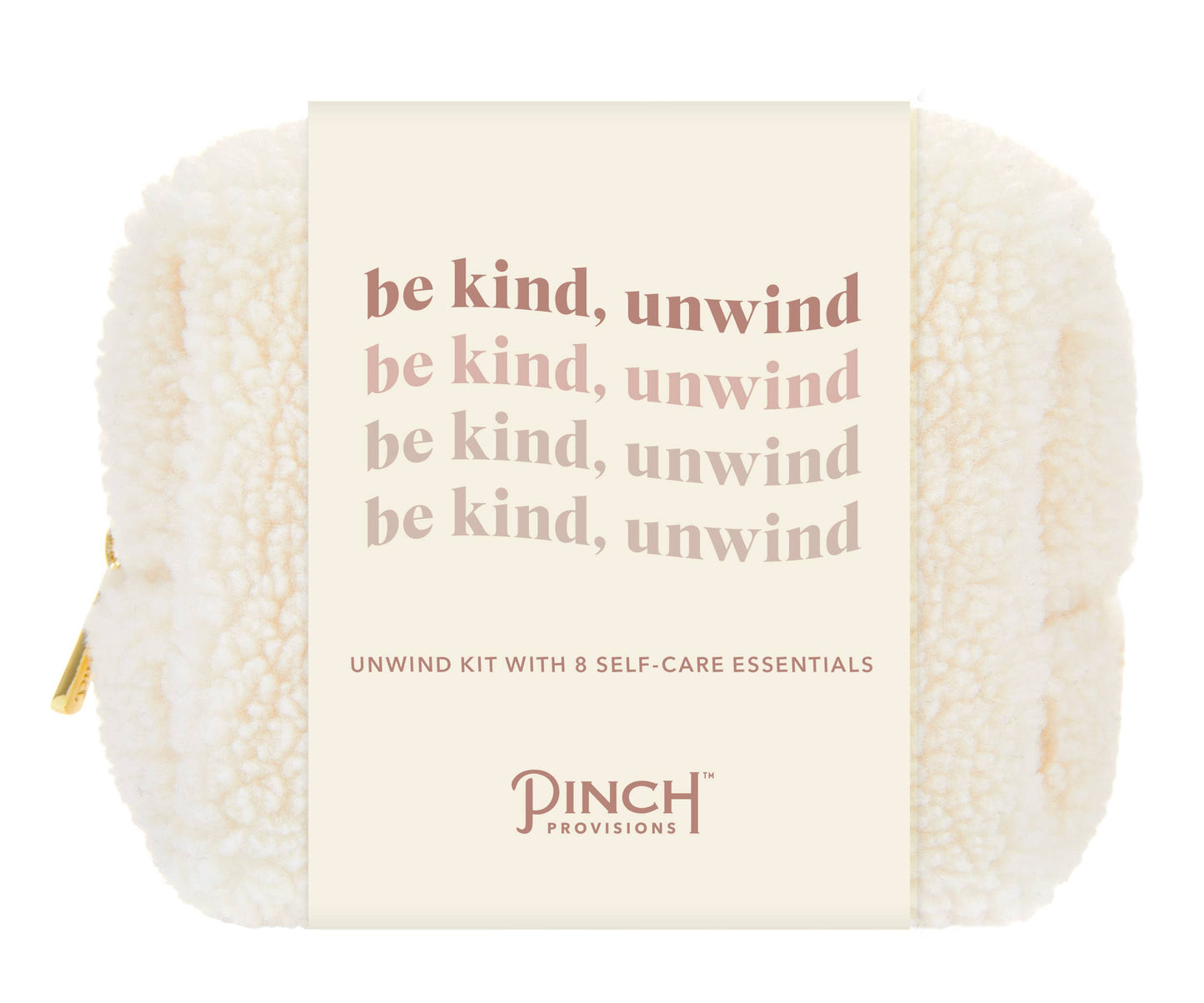 Be Kind, Unwind / Self Care Kit: Sherpa Ivory