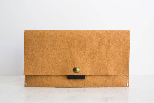 Washable Paper Commuter Wallet: Natural